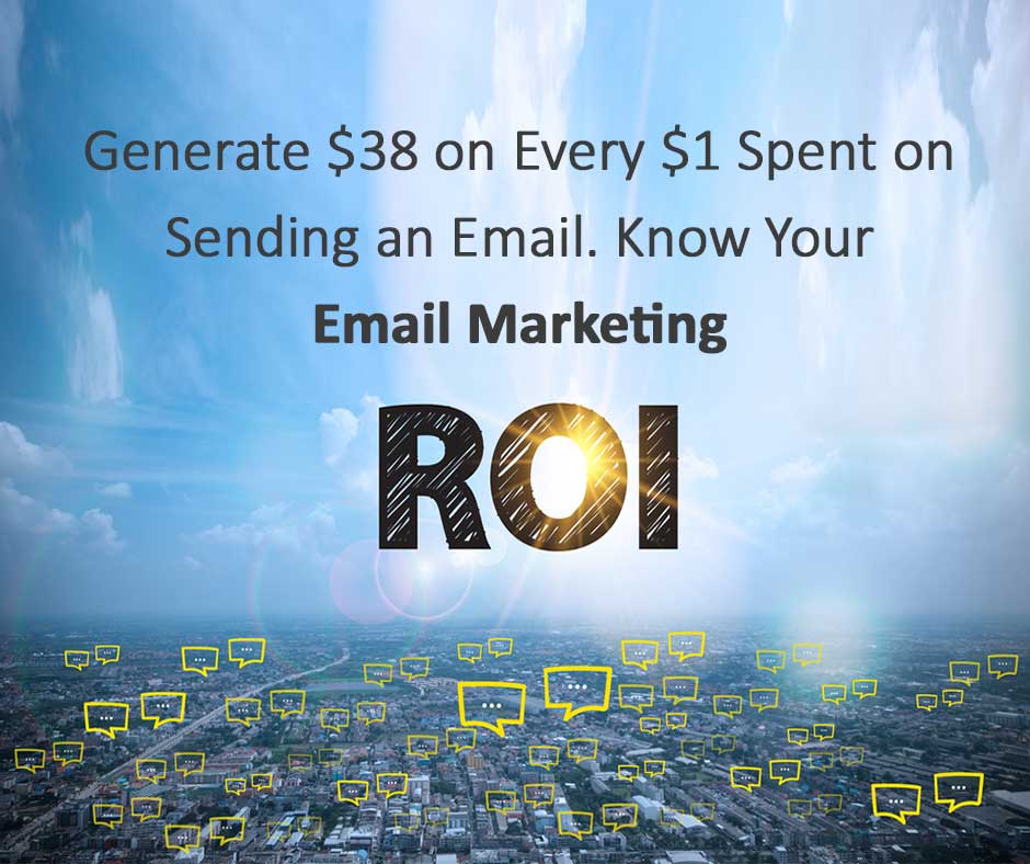 Generate $36 on Every $1 Spent on Sending an Email. Know Your Email Marketing ROI