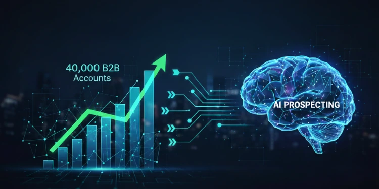 Why 40,000 B2B Accounts Are Revolutionizing Sales with AI Prospecting in 2025
