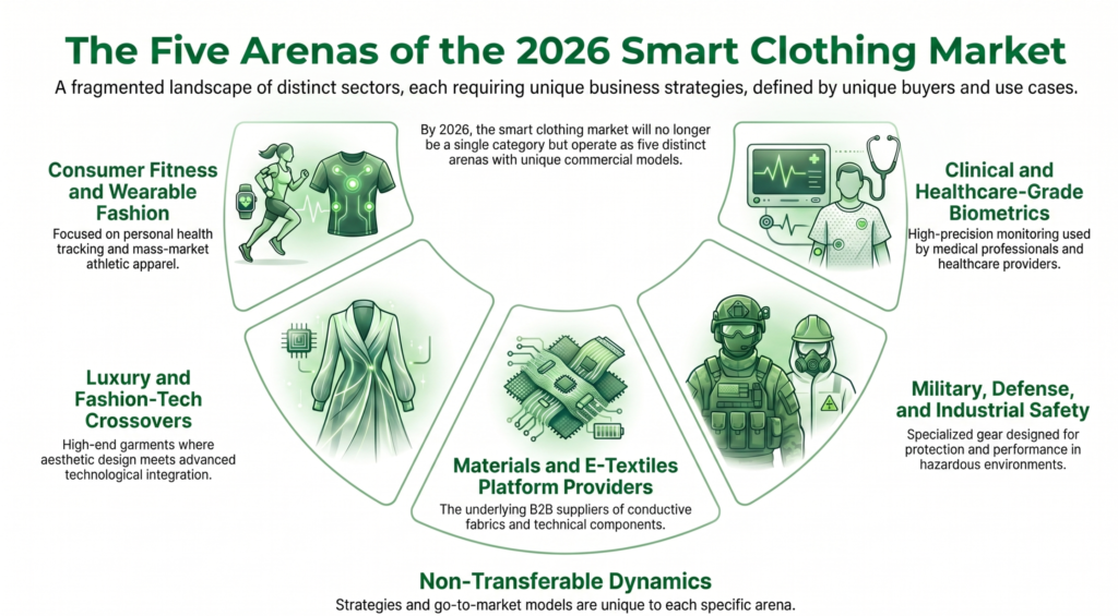 5 Smart Clothing Arenas