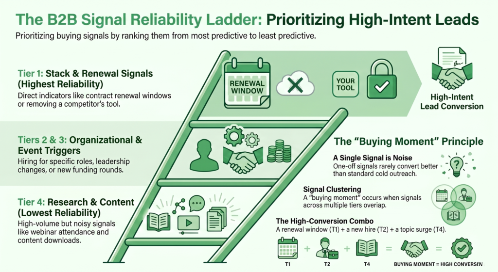 B2B Signal Reliability Ladder